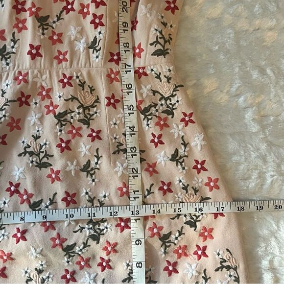 Club Monaco floral print dress size 2 - Picture 7 of 10